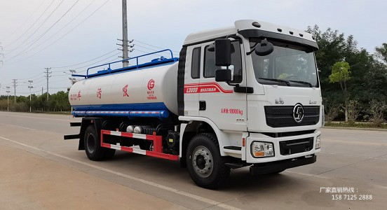 陜汽12方吸污車
